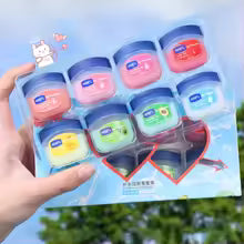 6 Pieces Set Vaseline Lip Balm Moisturizing Lip Mask Repairing Lips for Men and Women Fade Lip Lines Korea Lip Cream