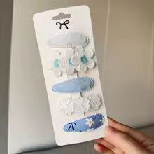 2025 Cute Flower Hairpins Set Children Baby Girls Kids Hair Clips Pin Barrettes Accessories Hairclip Headwear Headdress Ornament