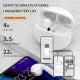 Air Pods Pro 6 Hi-Fi Wireless Air buds 5.0 Bluetooth Earphone Slim small size with Charging Case White