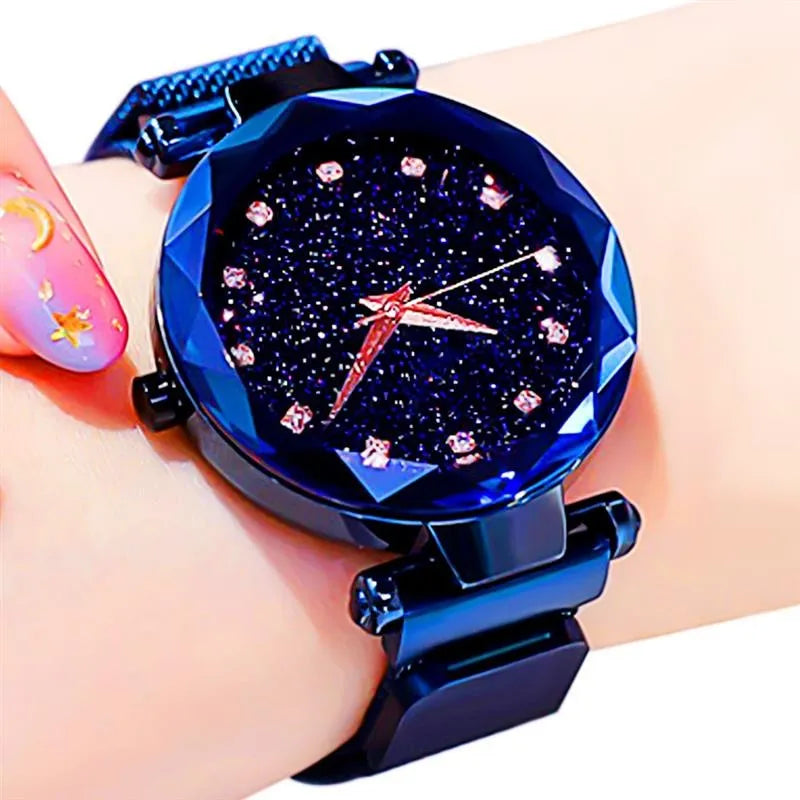 Fashion Magnetic Wrist Watch for Girls