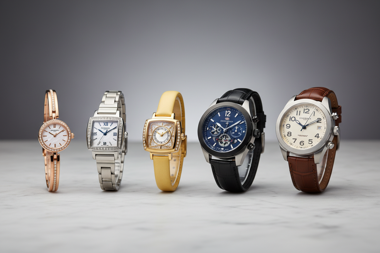 ladies and gents watches