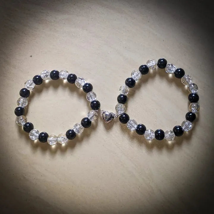 custom name Bracelet Couple Bracelets for women/men custom Handmade Natural Stones Beads letter Bracelet Charm Jewelry Gifts