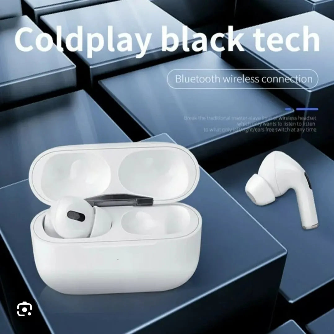 Airpods Air Pro 3rd Gen TWS (True Wireless Stereo) Bluetooth Earbuds Dual Earphones Headset (Connect With All Bluetooth Devices).BLUETOOTH hand free.