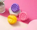 1pc Silicone Shampoo Brush Body Massage Brush Bath Shower Brush Salon Hairdressing Tool Scalp Massage Comb Hair Washing Comb