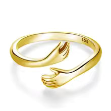 Adjustable Trendy Hug Ring Fashionable Ring For Women