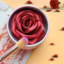 2pc Petal Blush Palette set with brush,Highgloss Contouring Cream Contour Makeup Rouge for Women Beauty Cosmetics Makeup Palette