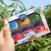 6 Pieces Set Vaseline Lip Balm Moisturizing Lip Mask Repairing Lips for Men and Women Fade Lip Lines Korea Lip Cream