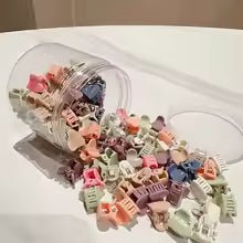 50PCS/Set Cute Hair Claws Small Size Mini Hairpin Hair Clips For Girls Korean Side Clip Bangs Clip Women Sweet Hair Accessories