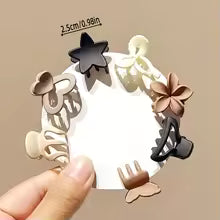 5/10/20/30pcs Beige Mixed Pack Small Clips, Cute Girl Accessories - Perfect for Daily Use &amp; Special Occasions