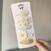 2025 Cute Flower Hairpins Set Children Baby Girls Kids Hair Clips Pin Barrettes Accessories Hairclip Headwear Headdress Ornament