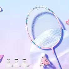 Badminton Set for Outdoor Backyard Games - 2 Badminton Rackets - 2 Shuttlecocks - Carry Bag - Complete Set for 2 Players