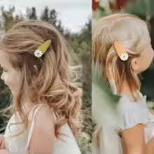 2025 Cute Flower Hairpins Set Children Baby Girls Kids Hair Clips Pin Barrettes Accessories Hairclip Headwear Headdress Ornament