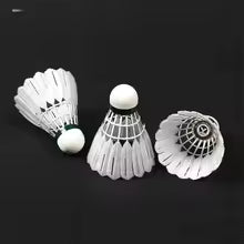 New 12 pcs/tube badminton shuttlecocks NCS carbon sound artificial badminton flight stable and durable