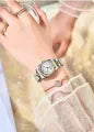 Luxurious Ladies Golden Fashion Watch 100% Imported Quality Classical Collection Fashion Watch for Girl&