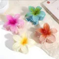 Flower Hair Clips for Women Pack of 1 pack of 3 Large size catchers, Hair Catchers Clips for Women and Girls, Strong Grip, Multi-Colour, Trendy Design