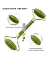 Jade Roller and Gua Sha Set-Facial Beauty Tools Massage Face Roller Skin Stone for Anti-face Ageing Neck Wrinkles,Neck and Eye Treatment Roller for Face and Eyes