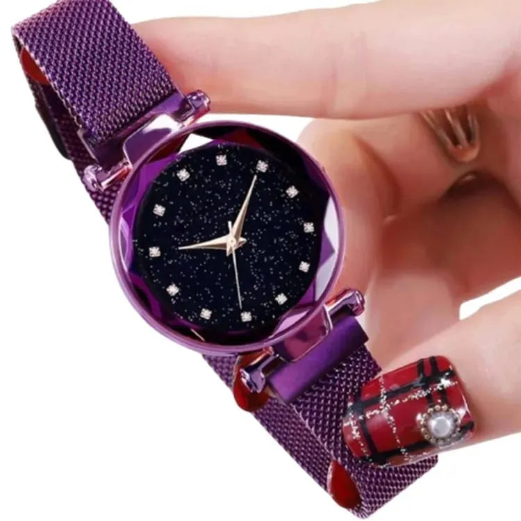 Fashion Magnetic Wrist Watch for Girls